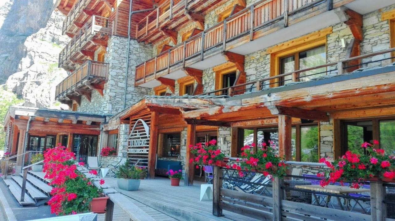 Hotel La Toviere Val-dʼIsère Exteriör bild