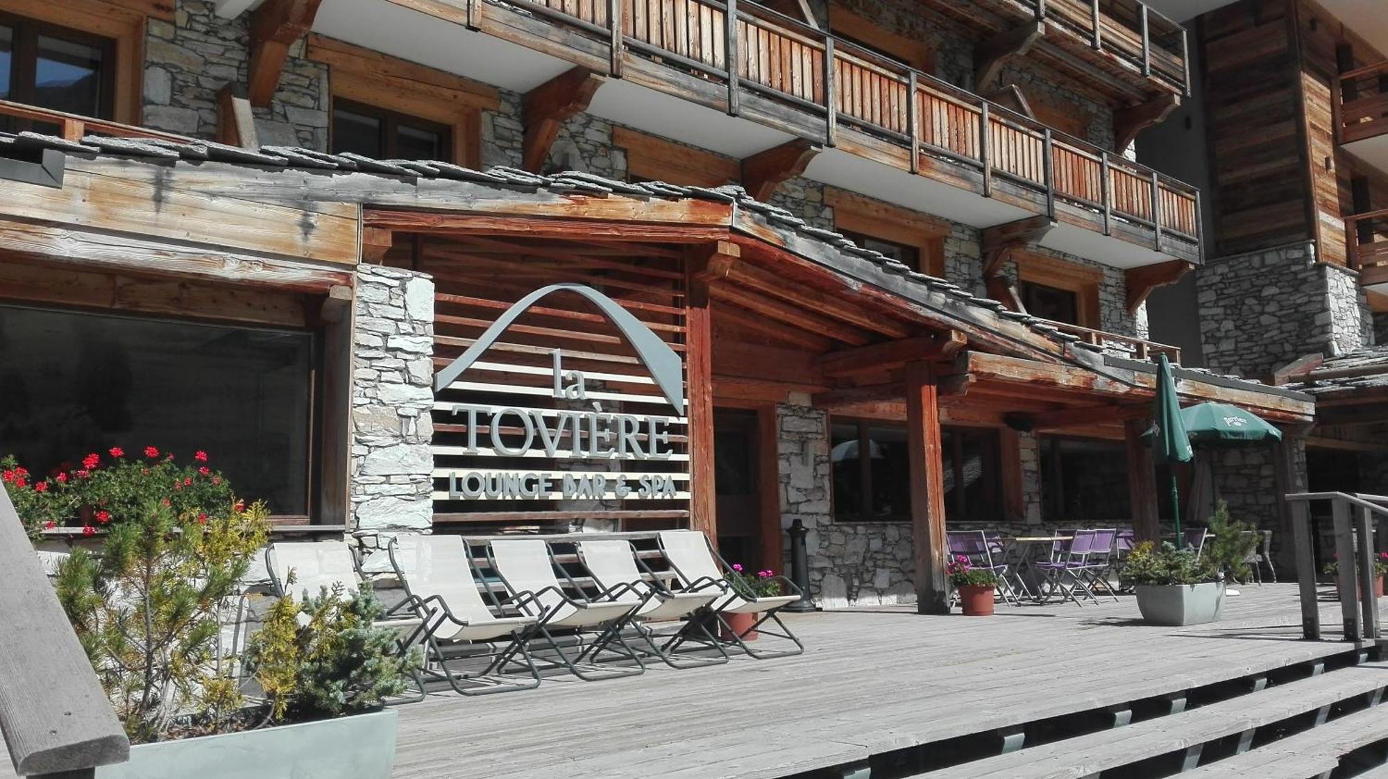 Hotel La Toviere Val-dʼIsère Exteriör bild