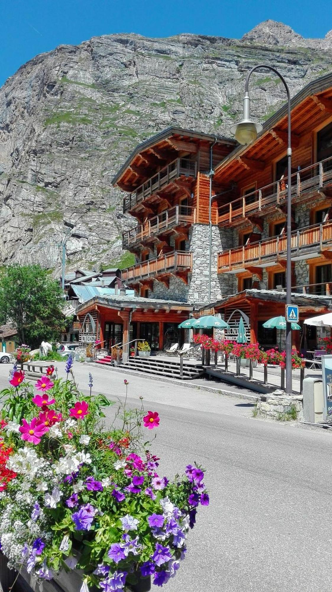 Hotel La Toviere Val-dʼIsère Exteriör bild